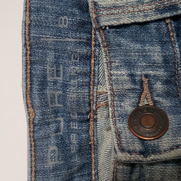 Pure Alfred Sung Blue 👖 Jeans. Hip huggers. - Picture 2 of 4